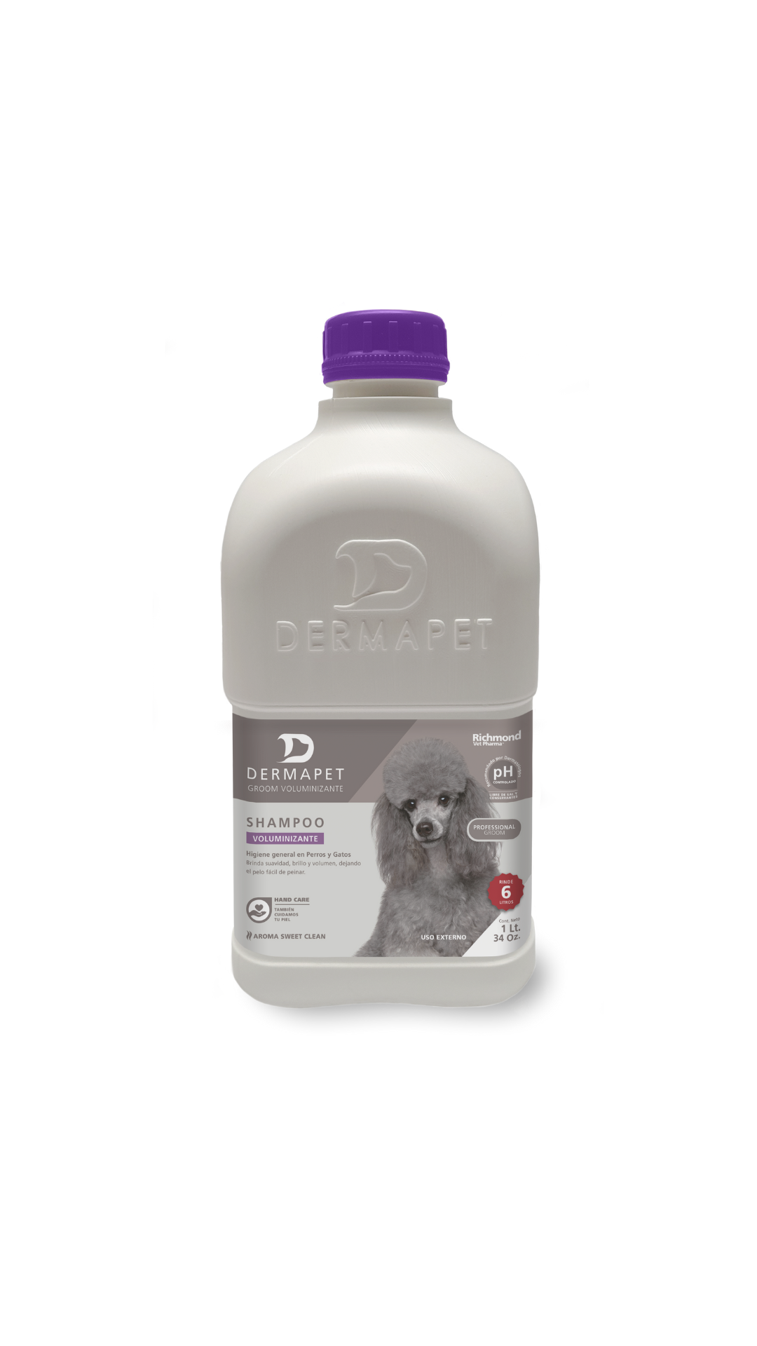 SHAMPOO PARA PERROS VOLUMINIZANTE 1L - DERMAPET - Todo peluquería ...